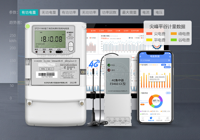 三相四線智能電表